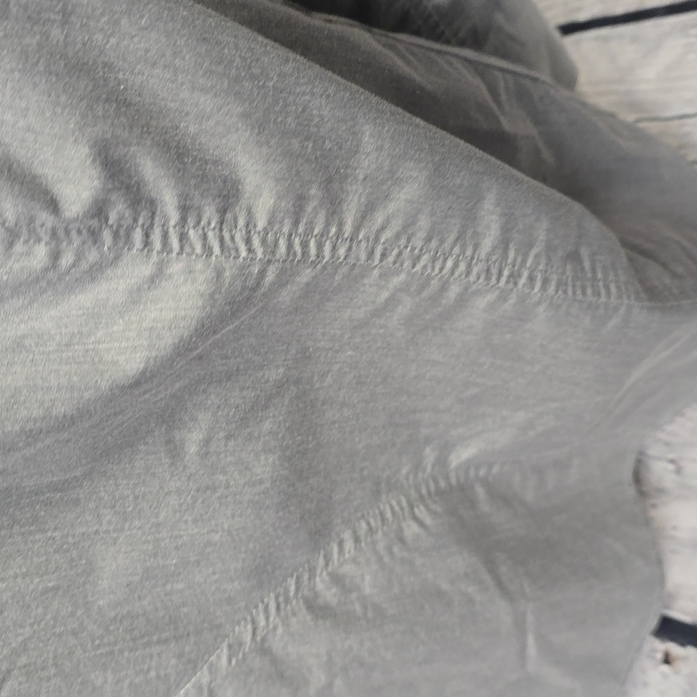 Fashion Bug Button-down Gray Shirt, 3X - Picture 6 of 10